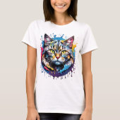 cat art ! tシャツ (正面)