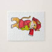 Cat as消防士とAx ジグソーパズル (横)