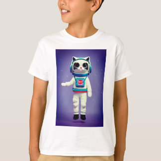 Cat Astronaut Tシャツ
