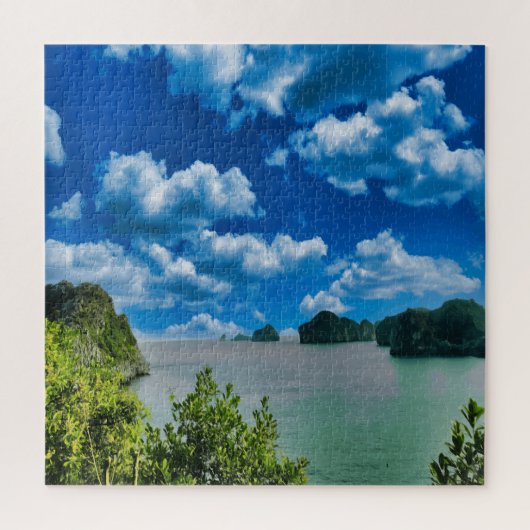 Cat Ba Vietnamの息をのむような海岸風景 ジグソーパズル (縦)