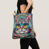 -Cat bag for shopping トートバッグ (クローズアップ)
