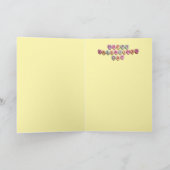 Cat Balloon Valentine's Day Card シーズンカード (内部)