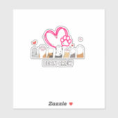 Cat Bean Crew シール (シート)