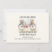 Cat Bicycleで移動中の新しい住所が移動中 (正面)