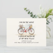 Cat Bicycleで移動中の新しい住所が移動中 (スタンド正面)