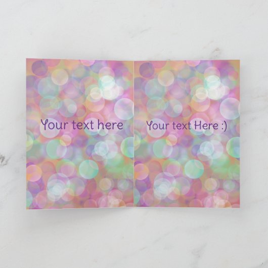 cat birthday card カード (内部)