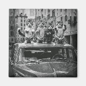 cat brothers マグネット (正面)