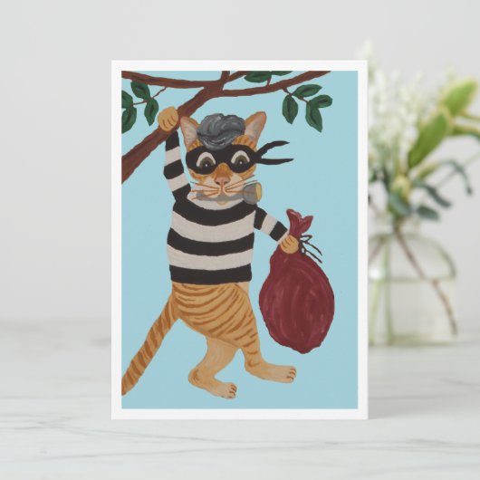 Cat Burglar Invitation 招待状 (スタンド正面)