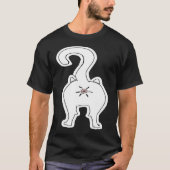 Cat Butt Animal Tシャツ (正面)