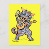 Cat by Louis Wain ポストカード (正面)