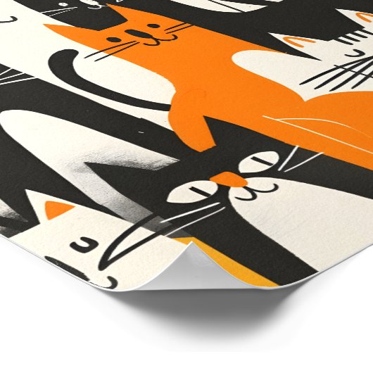 Cat 😺 Caboodle 💕 ポスター (角)