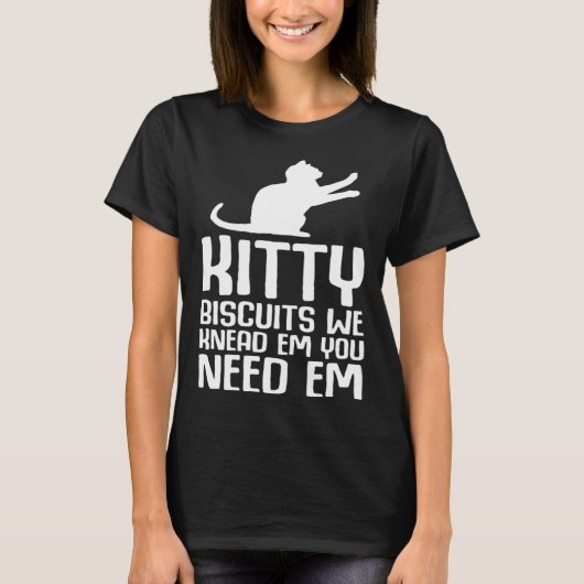 Cat Cake  Baking Cat  Cat sweets Tシャツ (正面)