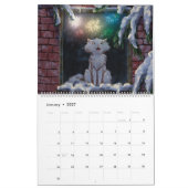 Cat Calendar カレンダー (1月 2027)