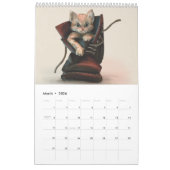 Cat Calendar カレンダー (3月 2026)