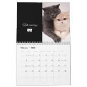 cat calendar 2024 – カレンモダンダーの切り取り カレンダー (2月 2026)