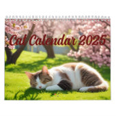Cat Calendar 2025 カレンダー (カバー)