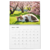 Cat Calendar 2025 カレンダー (3月 2027)