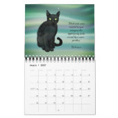 cat calendar 2026 カレンダー (3月 2027)