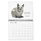 cat calendar 2026 カレンダー (1月 2026)