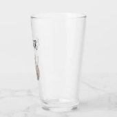 Cat Cartoonスケッチ虎猫猫ちゃんスクリプエレガントト タンブラーグラス (左)