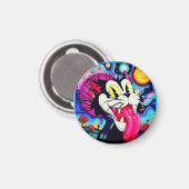 CAT CARTOON マグネット (正面/裏面)