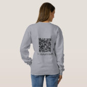 cat cat cat スウェットシャツ (裏面フル)