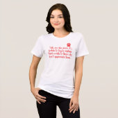 Cat, Cat Paw, Humor, Funny Quote, White トライブレンドＴシャツ (正面全面)