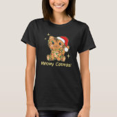 Cat Christmas Animals Cute Cats Meowy Catmas 6 Tシャツ (正面)