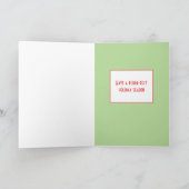 Cat Christmas Cardから カード (内部)