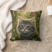 Cat Christmas cushion クッション (ブランケット)