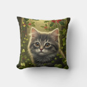 Cat Christmas cushion クッション (正面)