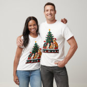 Cat Christmas Funny Ugly Women Men Merry Gift (5) Tシャツ (ユニセックス)