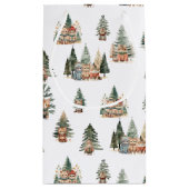 Cat Christmas Gift Bag スモールペーパーバッグ (裏面)