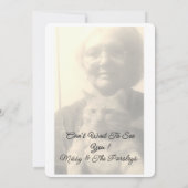 Cat Christmas Party Invitation 招待状 (裏面)