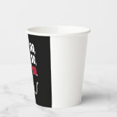 Cat Christmas Shirt Kids Funny Santa Cat Christmas 紙コップ (左)