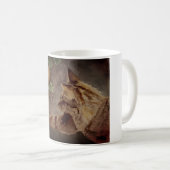 Cat + Christmas tree コーヒーマグカップ (正面右)