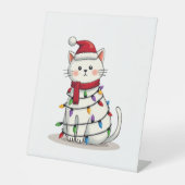 Cat Christmas Tree Christmas (4) 台座サイン (正面)