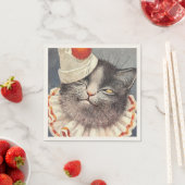 Cat Clown by Arthur Thiele スタンダードカクテルナプキン (インサイチュ)