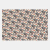 Cat Clown by Arthur Thiele ラッピングペーパーシート (正面)