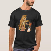 Cat Clown Feline Cat Kitten Circus Tシャツ (正面)