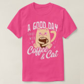 Cat Coffee Mug Funny Cat Lover Gift  Tシャツ (デザイン正面)