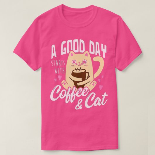 Cat Coffee Mug Funny Cat Lover Gift  Tシャツ (デザイン正面)