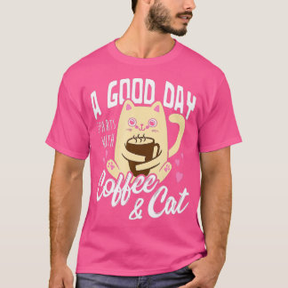 Cat Coffee Mug Funny Cat Lover Gift  Tシャツ