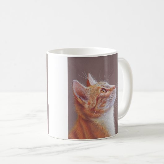 Cat coffee or tea mug コーヒーマグカップ (正面右)