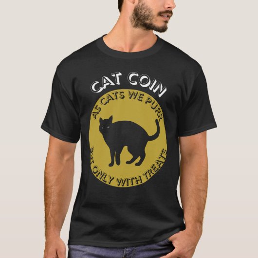 Cat Coin Tシャツ (正面)