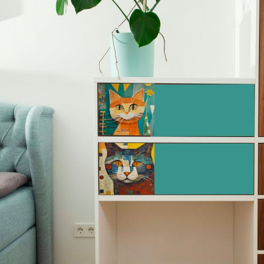 Cat Collage Decompageティッシュペーパー 薄葉紙