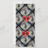 Cat Collage with PawPrints by Shirley Taylor (裏面)