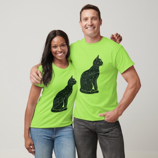 Cat Constellation Map Graphic – Celestial Cat Tシャツ (ユニセックス)