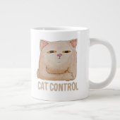 Cat Control ジャンボコーヒーマグカップ (右)