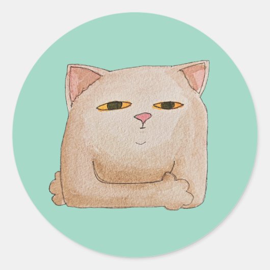 Cat Control ラウンドシール (正面)